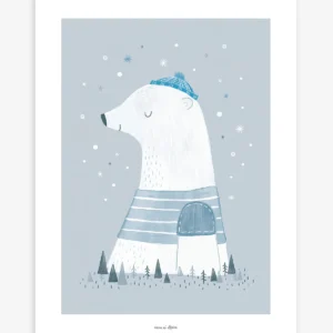 Lámina l'ours polaire