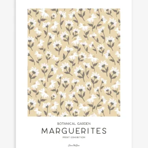 Lámina marguerites (moutarde)