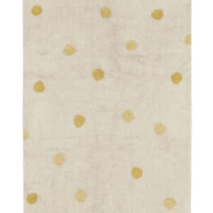 Alfombra lavable Hippy Dots Natural