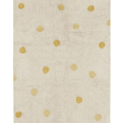 Alfombra lavable Hippy Dots Natural