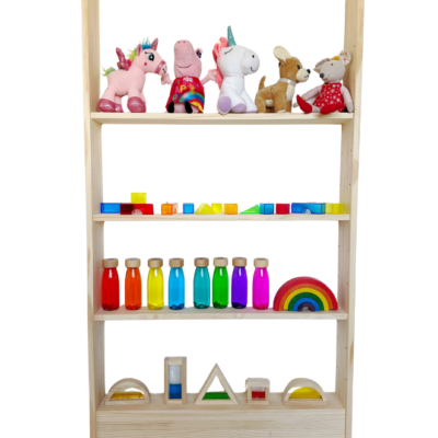 Estantería Montessori para juguetes