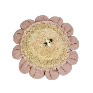 Cojín de suelo pink Daisy