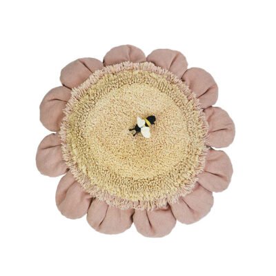 Cojín de suelo pink Daisy
