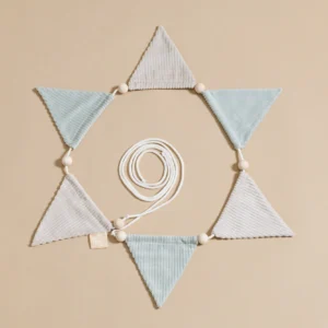 Guirnalda triangulos de pana