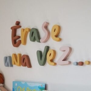 Letras "Erase una vez"