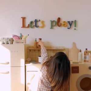 Letras "Let's play!"