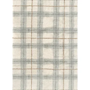 Alfombra Tartan blue sage