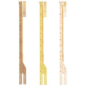 Medidor de crecimiento Jirafa adhesivo