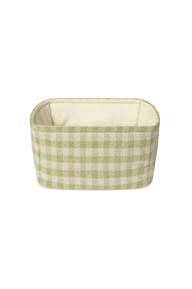 Cesta quilted matcha