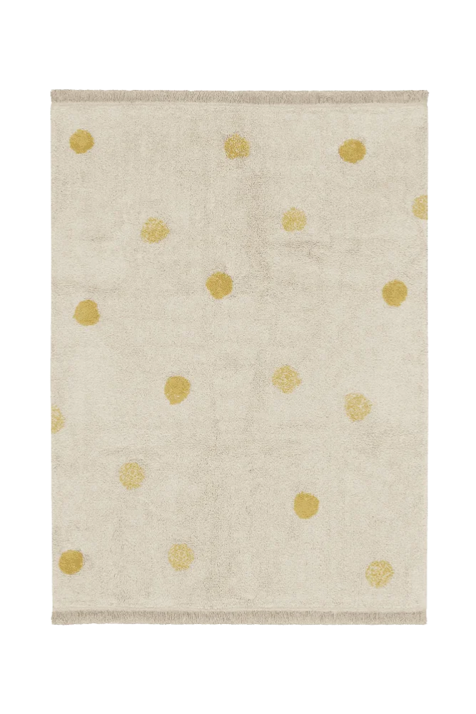 Alfombra lavable Hippy Dots Natural