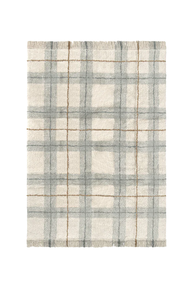 Alfombra Tartan blue sage