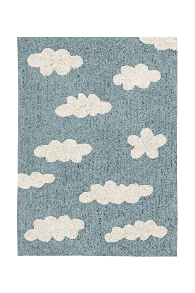 Alfombra lavable clouds